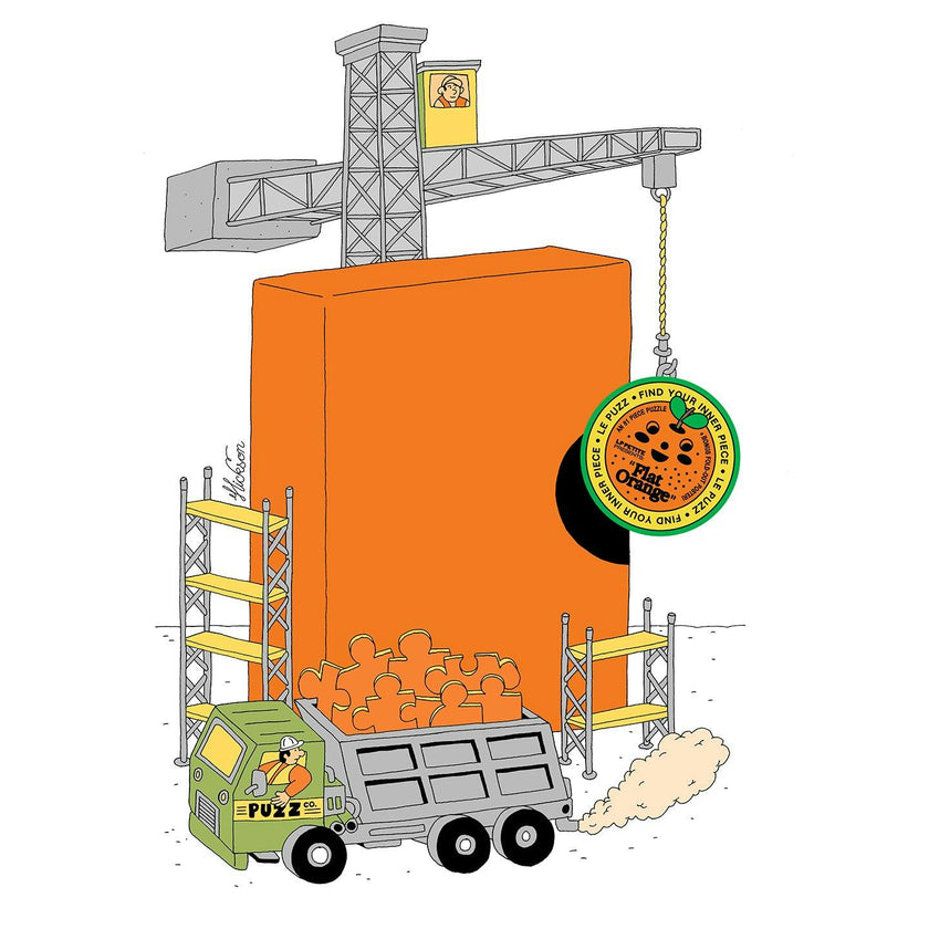 Flat Orange Puzzle
