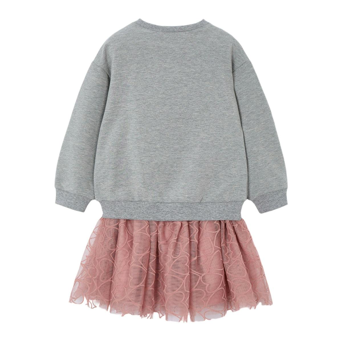 Girl Sweatshirt and Tulle Skirt Set