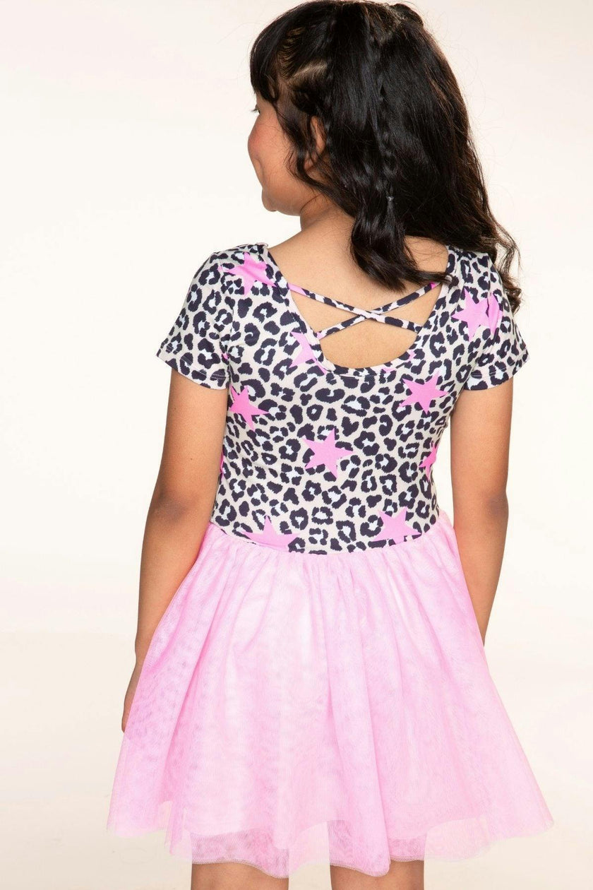 Simply Soft Short Sleeve Be Happy Tulle Dress