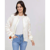 BOMBERS ORIGINAL Ballerina Lightweight City Jacket - Creme