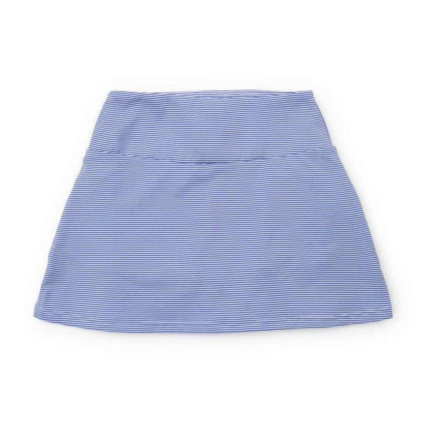 Margot Girls' Performance Skirt by LH Sport Blue Stripes