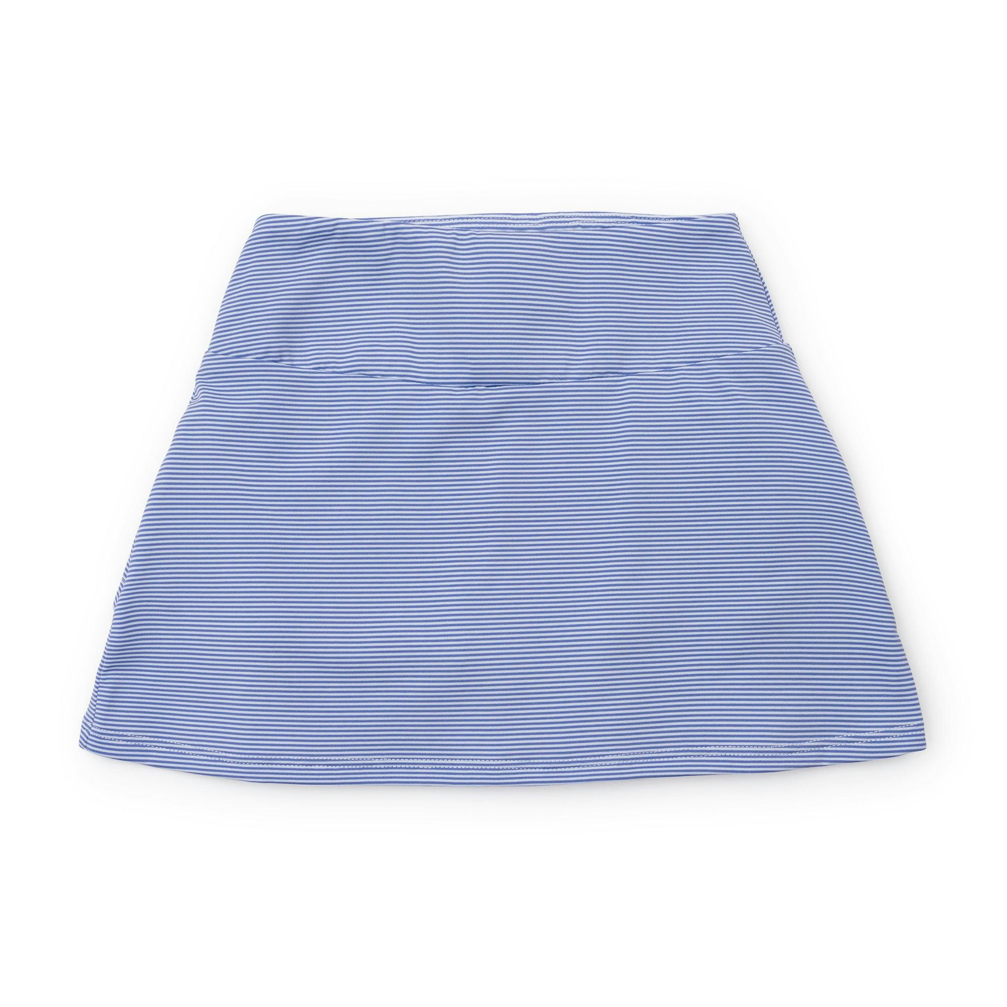 Margot Girls' Performance Skirt by LH Sport Blue Stripes