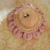 Floor cushion Pink Daisy - 2' 4"