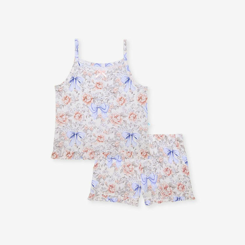 Agatha Ruffled Hem Cami Short Set