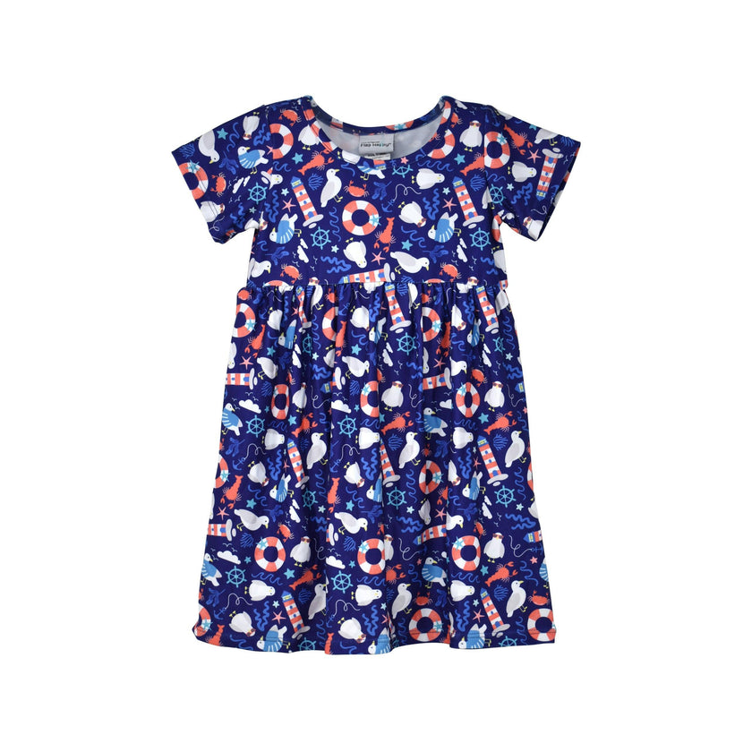 UPF 50+ Laya Short Sleeve Tee Dress