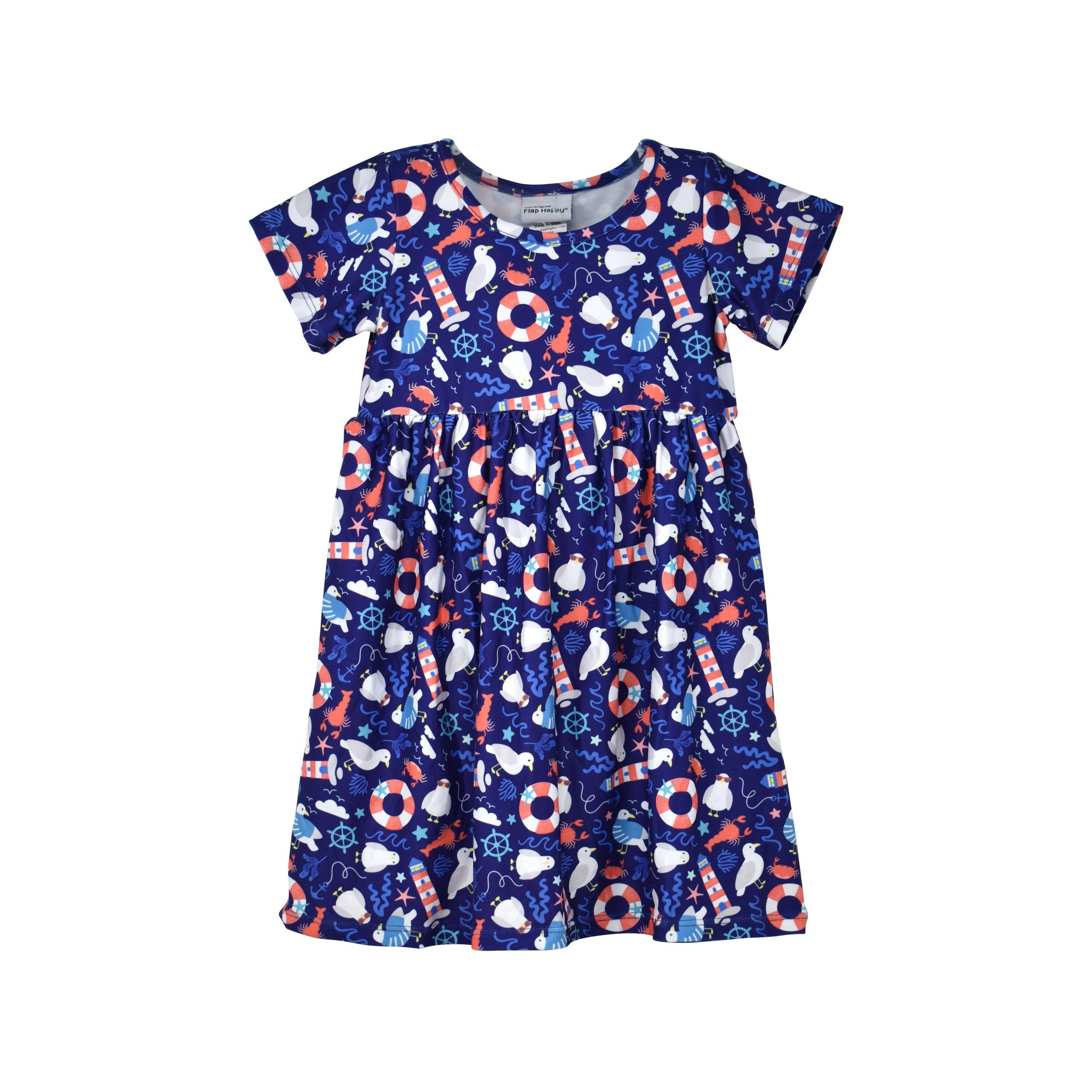 UPF 50+ Laya Short Sleeve Tee Dress