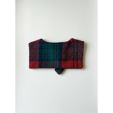 Heirloom Wool Sailor Collar – Loganberry Tartan