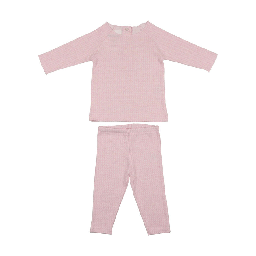 Wave Stripe 2-Piece Top & Pant Set