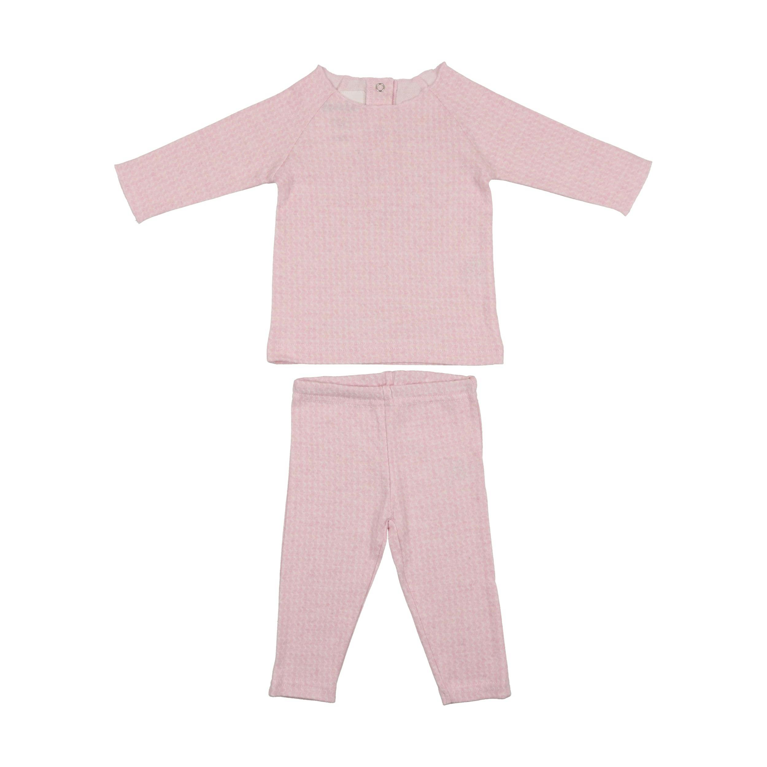 Wave Stripe 2-Piece Top & Pant Set