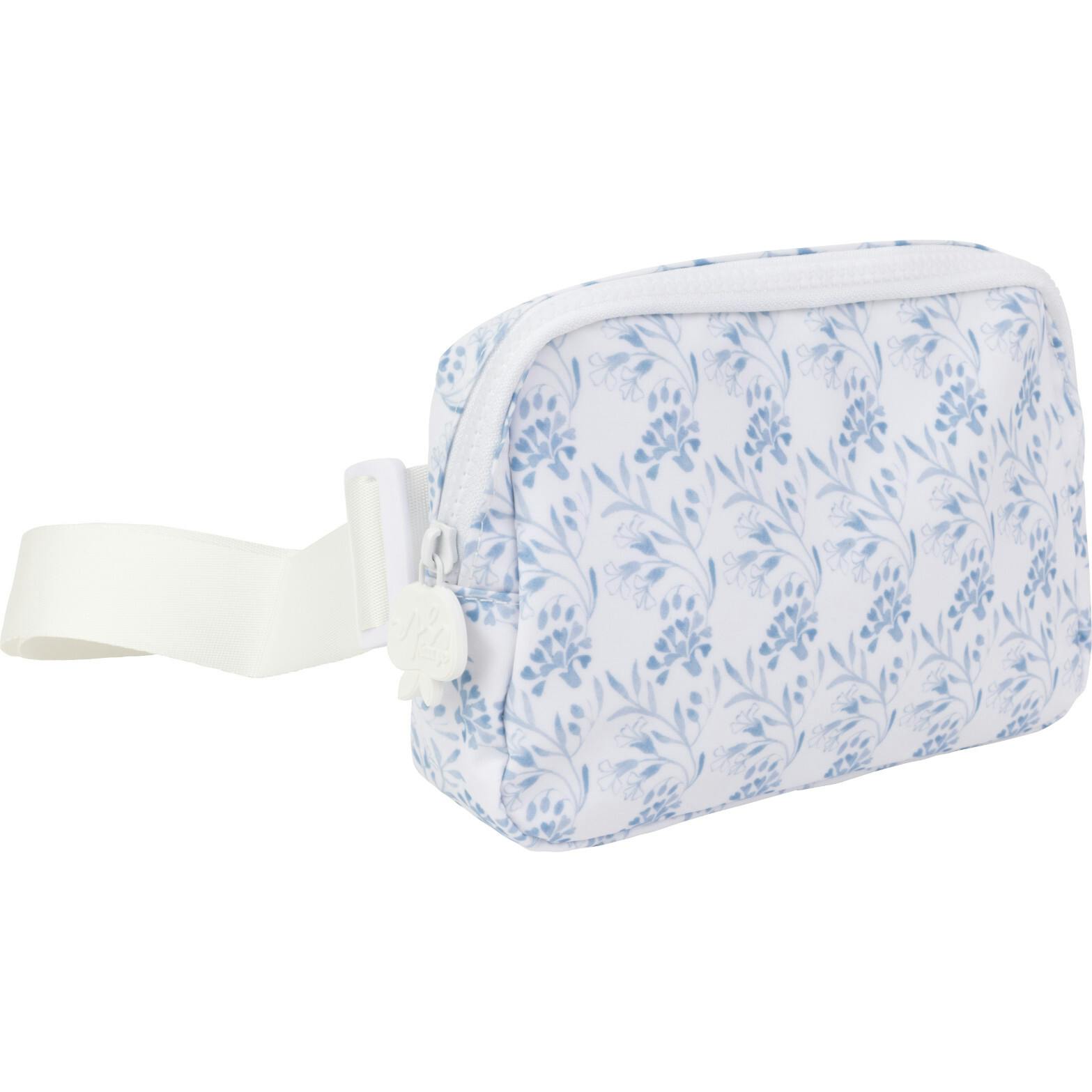 The Crossover Belt Bag in Navy Floral