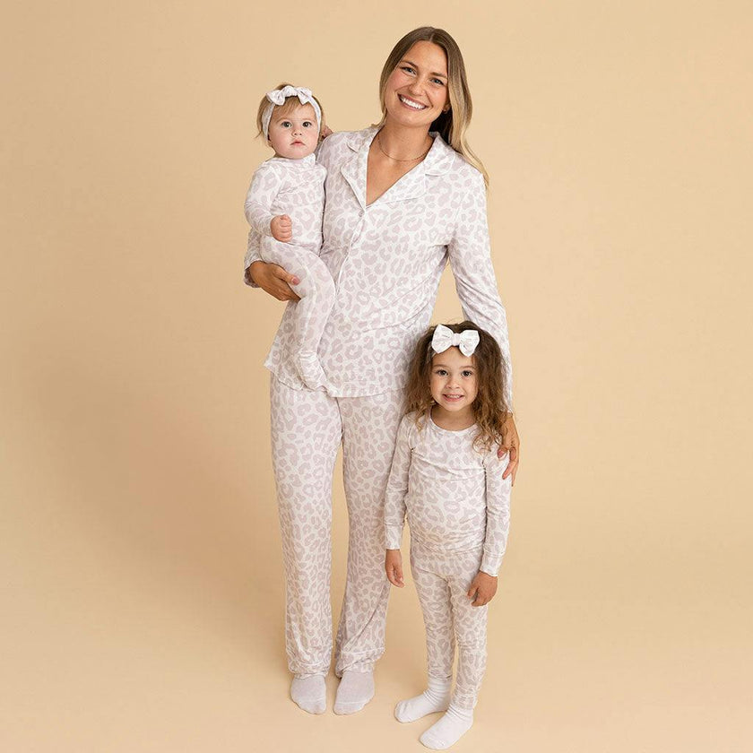 Laurel Leopard Classic Pajama Set