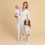 Laurel Leopard Women's Luxe Pajama Pant Set