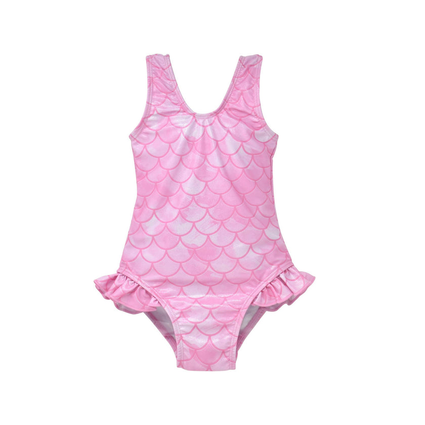UPF 50+ Delaney Hip Ruffle Swimsuit