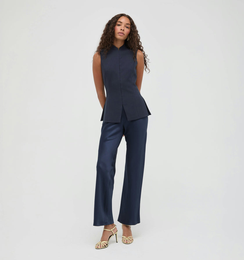 The Katrina Top -  Midnight Navy