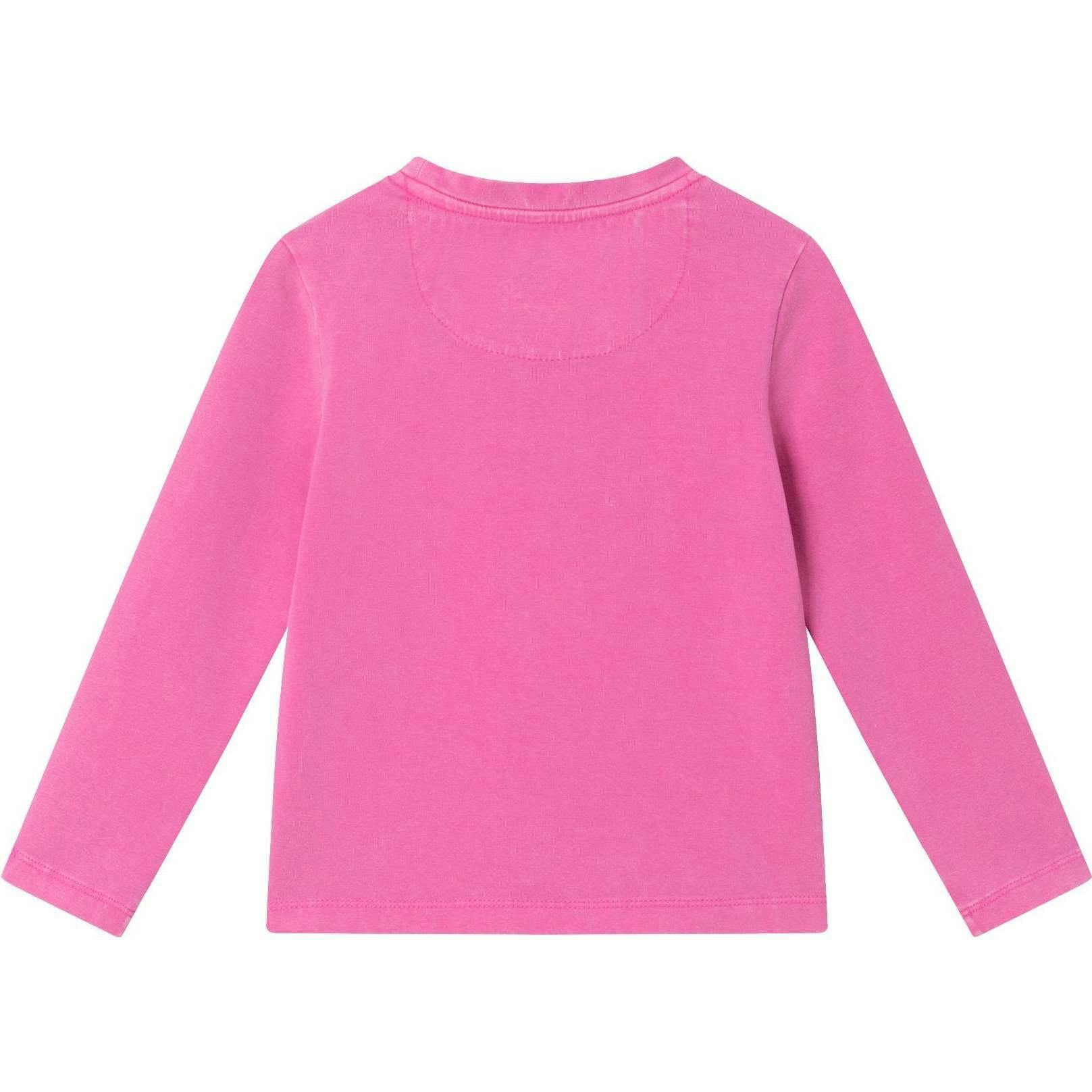 SpongeBob SquarePants™ x Andy & Evan® | Kids Krabby Patty Sleigh Ride Tee | Pink