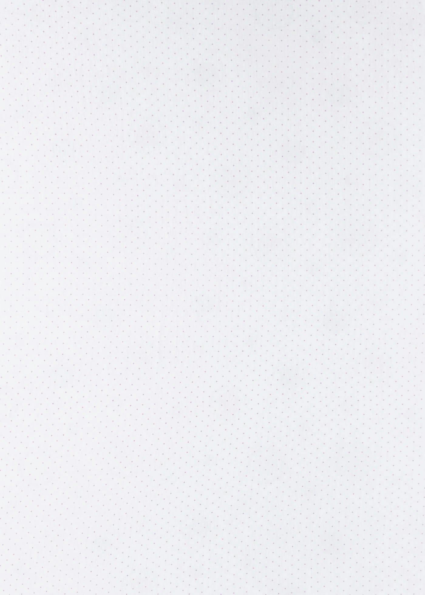 Pima Crib Sheet - Pink Micro Dot
