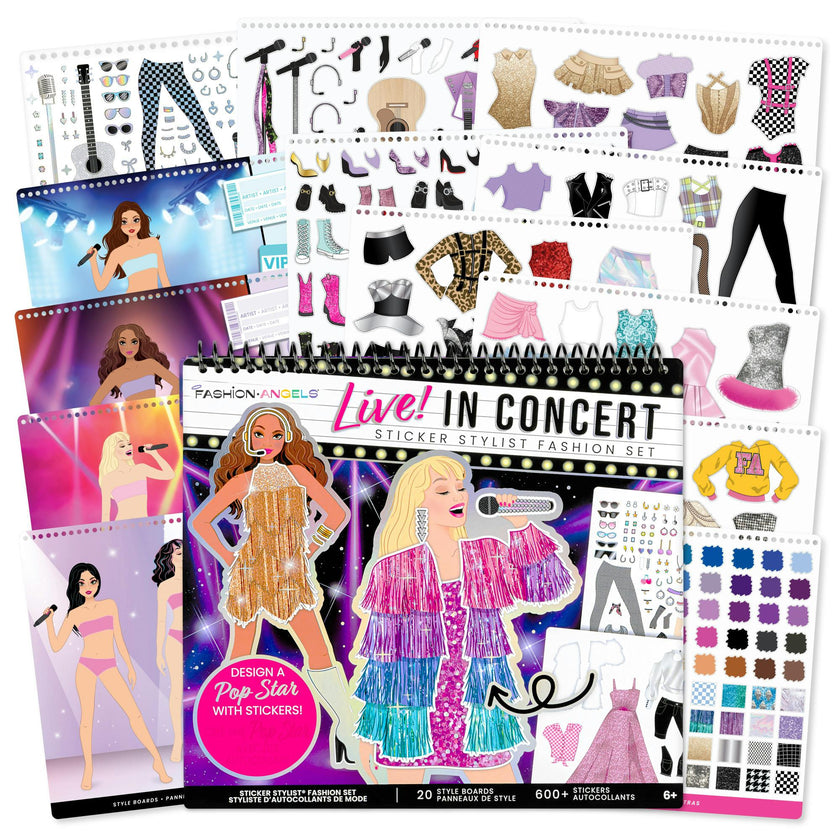 Sticker Stylist Fashion Set: Live in Concert