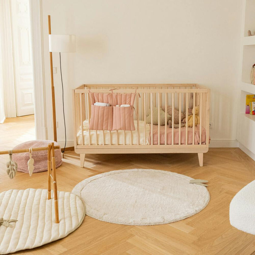 Removable Leaves Round Washable Rug