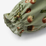 Apple Orchard Corduroy Ruffle Snap Jumper