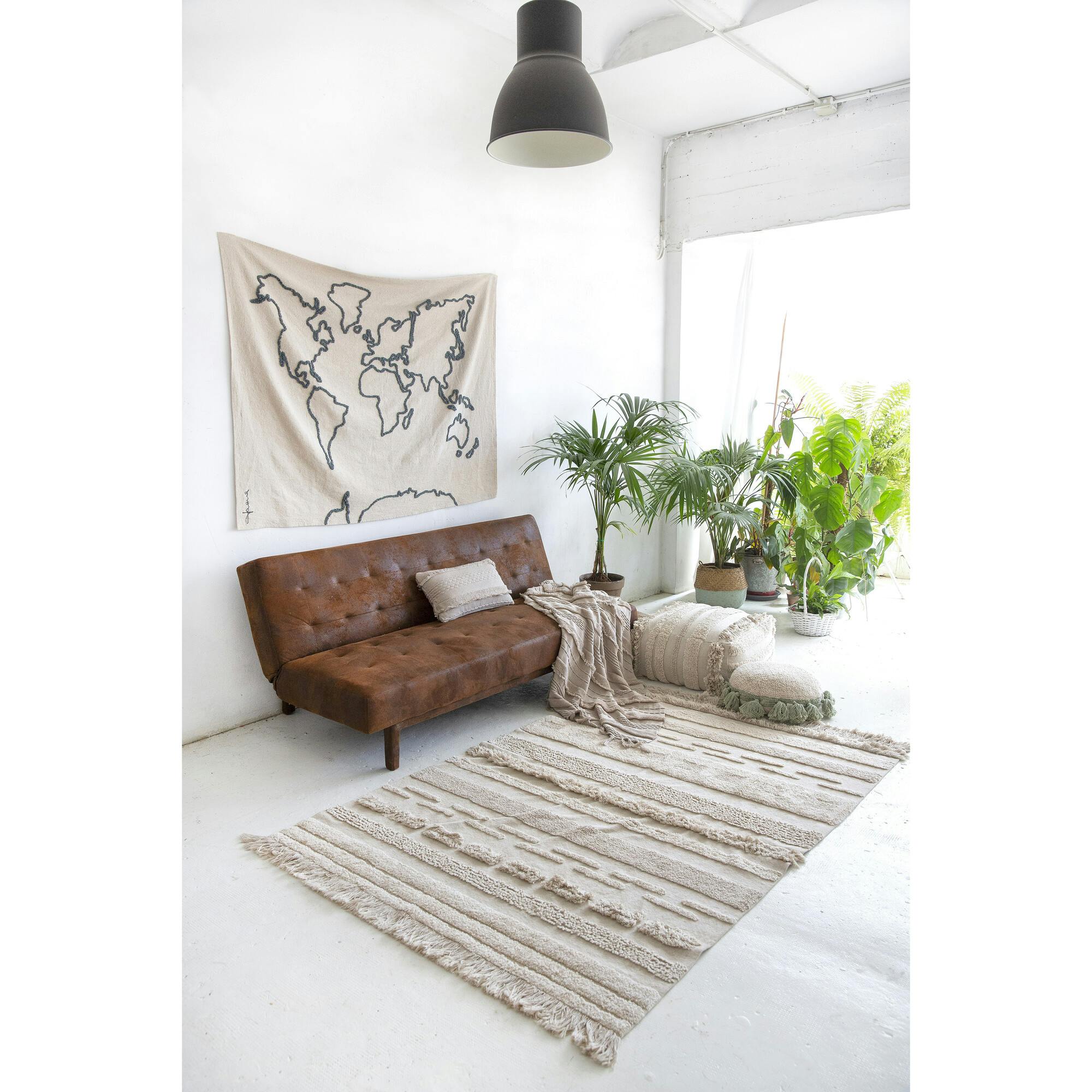 Air Washable Rug, Neutral