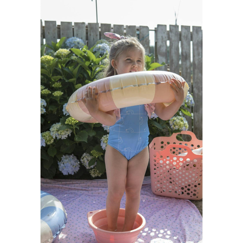 Puzzle & Day Garden Swimsuit, Blue