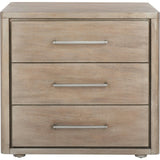 Rosey 3 Drawer Nightstand