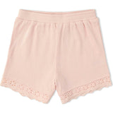 Organic Ruffle Top & Shorts Set - Blush