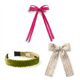 Halo Luxe High-Quality Hair Accessories Bundle - Premium Soft Fabric Accessories