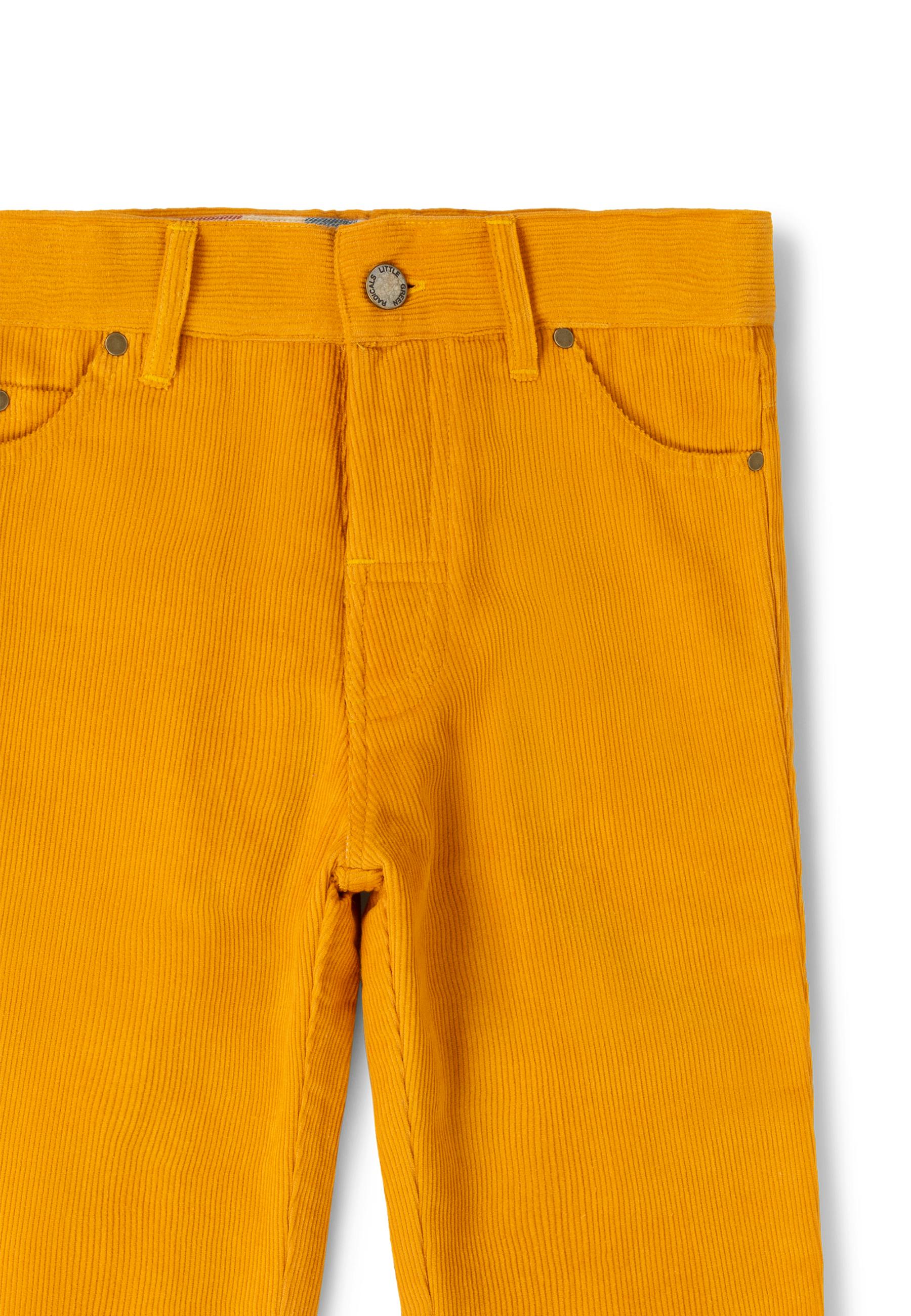 Sunflower Corduroy Lined Adventure Jeans, Gold