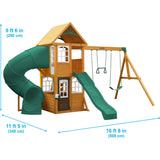 Serpentine Falls Swing Set