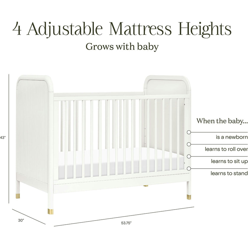 Brimsley Tambour 3-in-1 Convertible Crib
