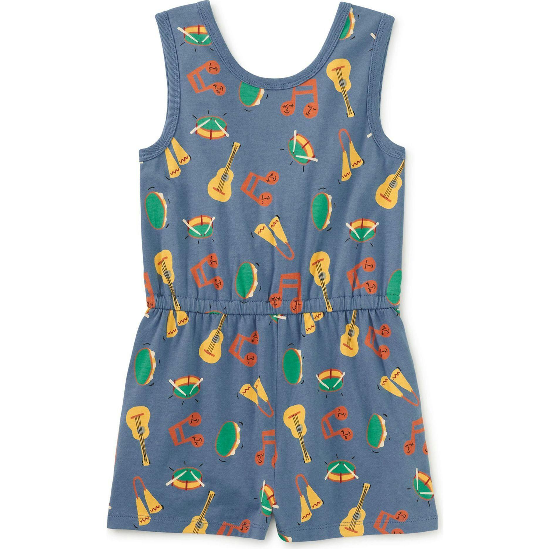 Reversible Wrap Romper, Multi