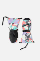 Teknik Winter Mittens Coral Camouflage