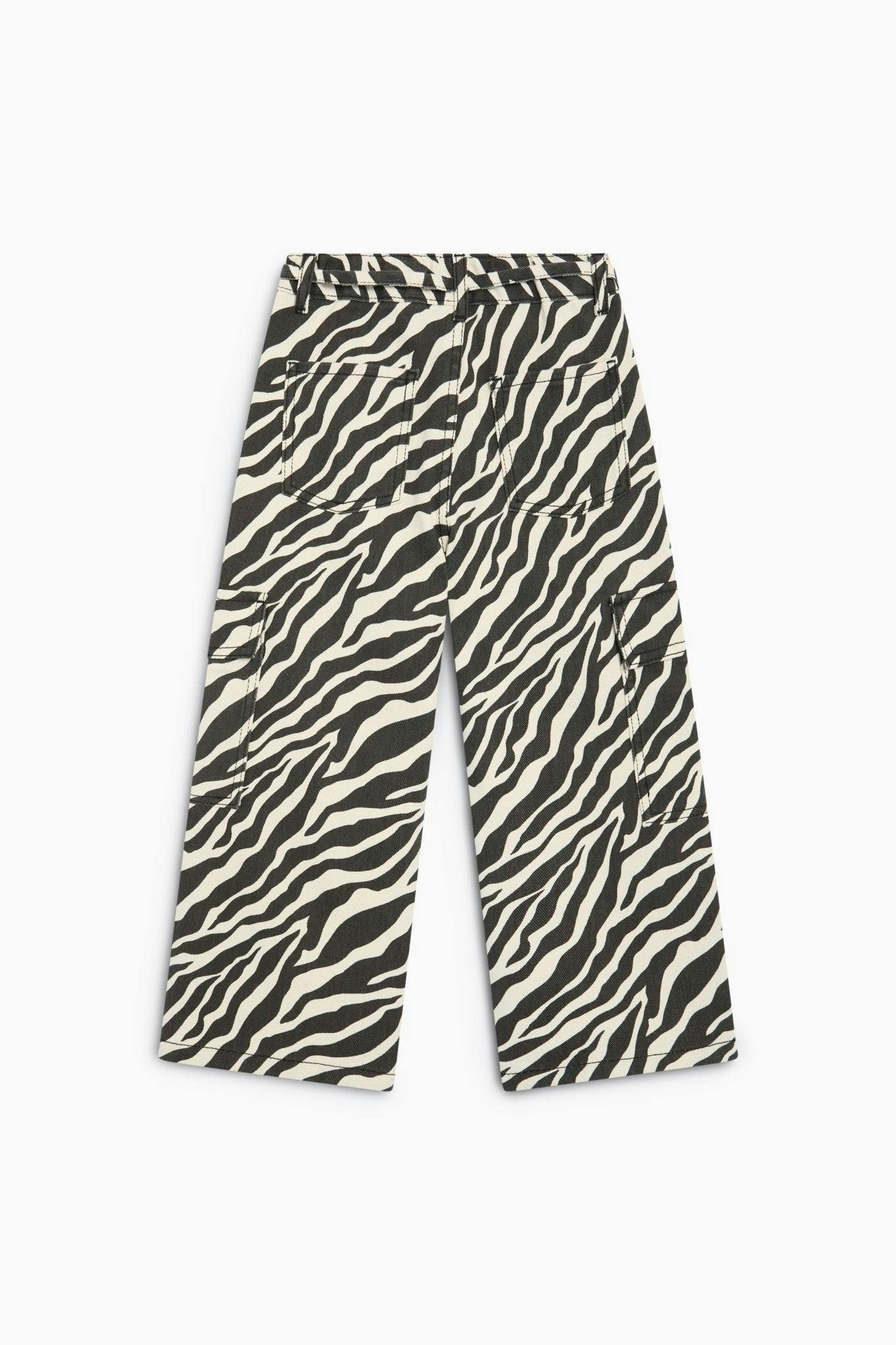Dakota Trouser Zebra Print