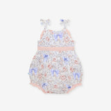 Agatha Sleeveless Bow Bubble Romper