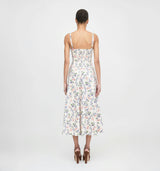 The Margot Dress - Pink Scallop Bow Chintz