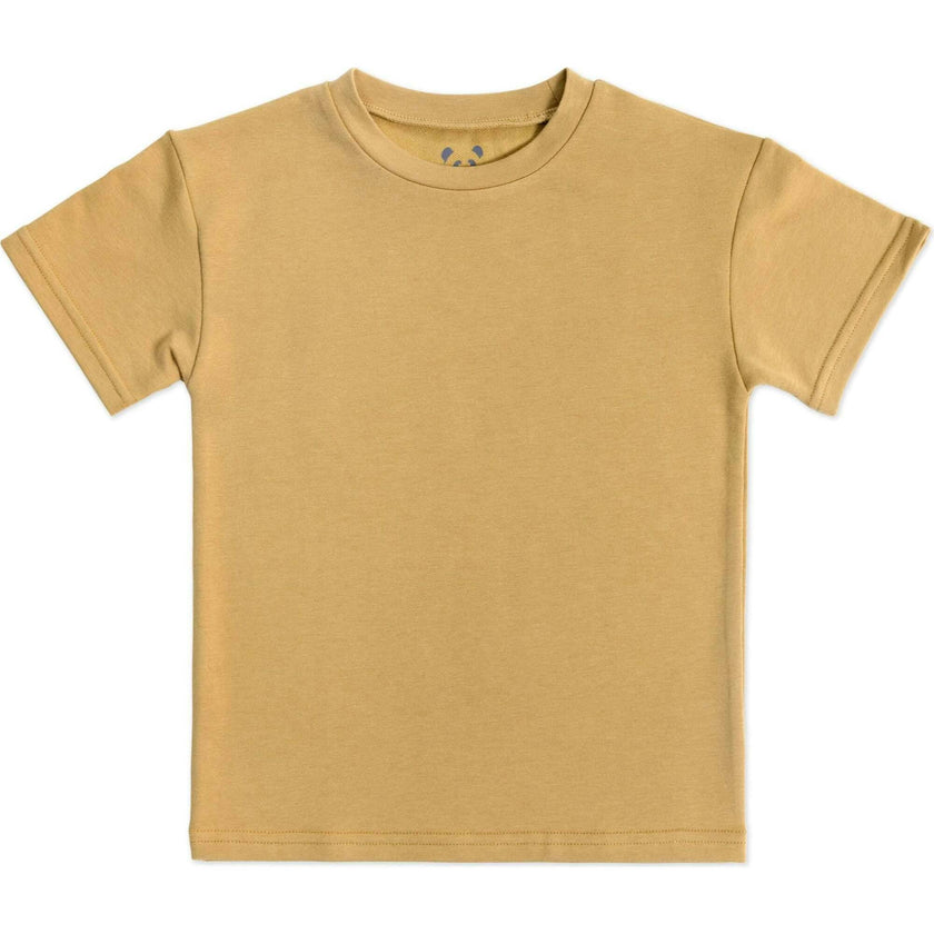 Latte Bamboo Terry Kids Oversized T-Shirt