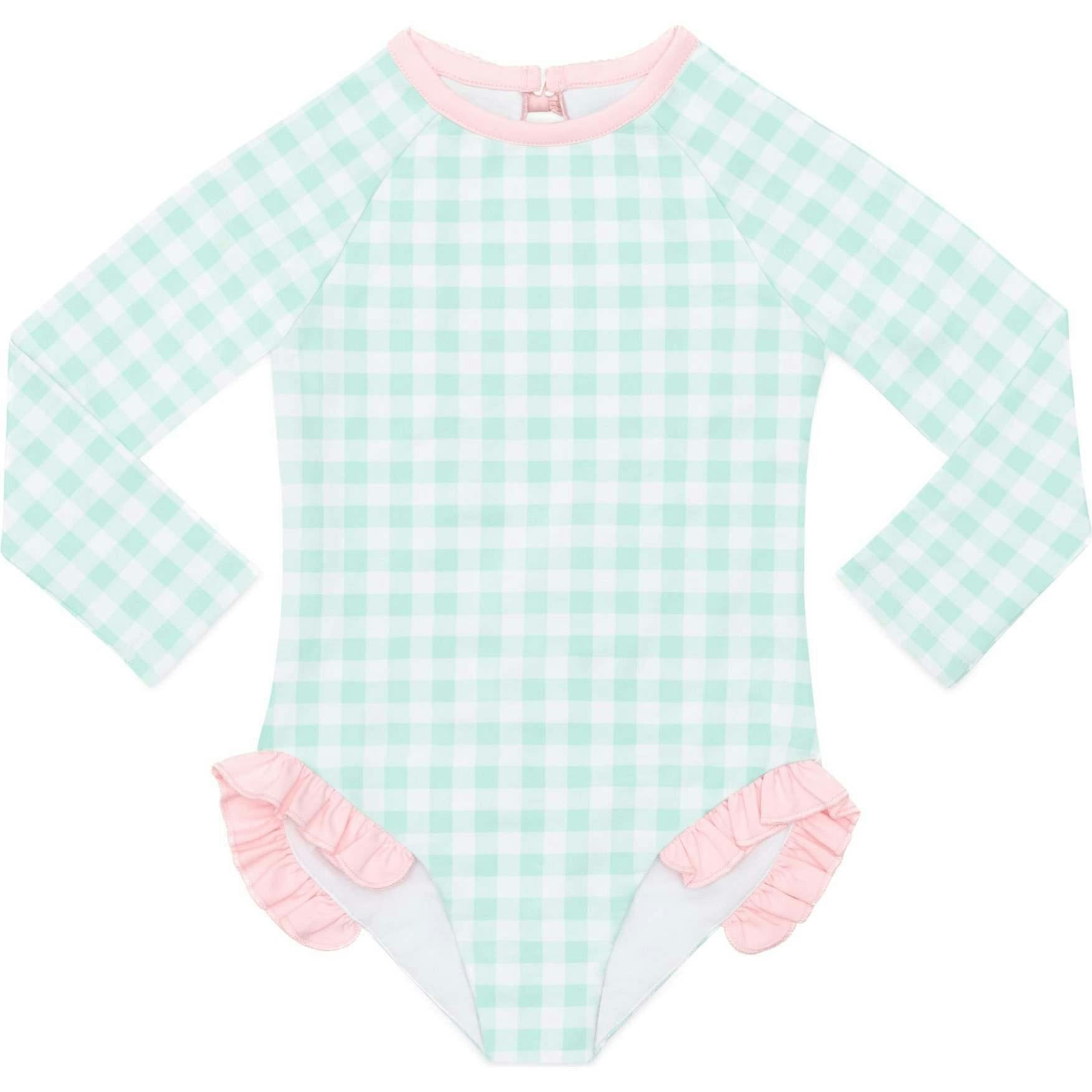 Reese Rashguard in Harbour Breeze Gingham