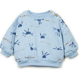 Sun Print Jersey Sweatshirt