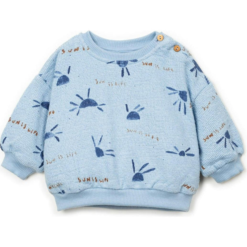 Sun Print Jersey Sweatshirt