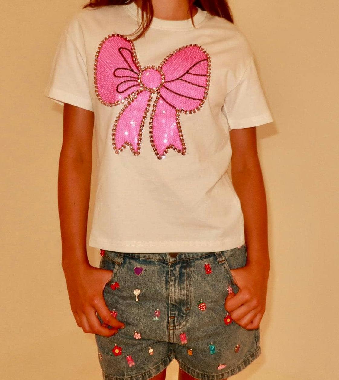 Pinky Big Bow T-shirt