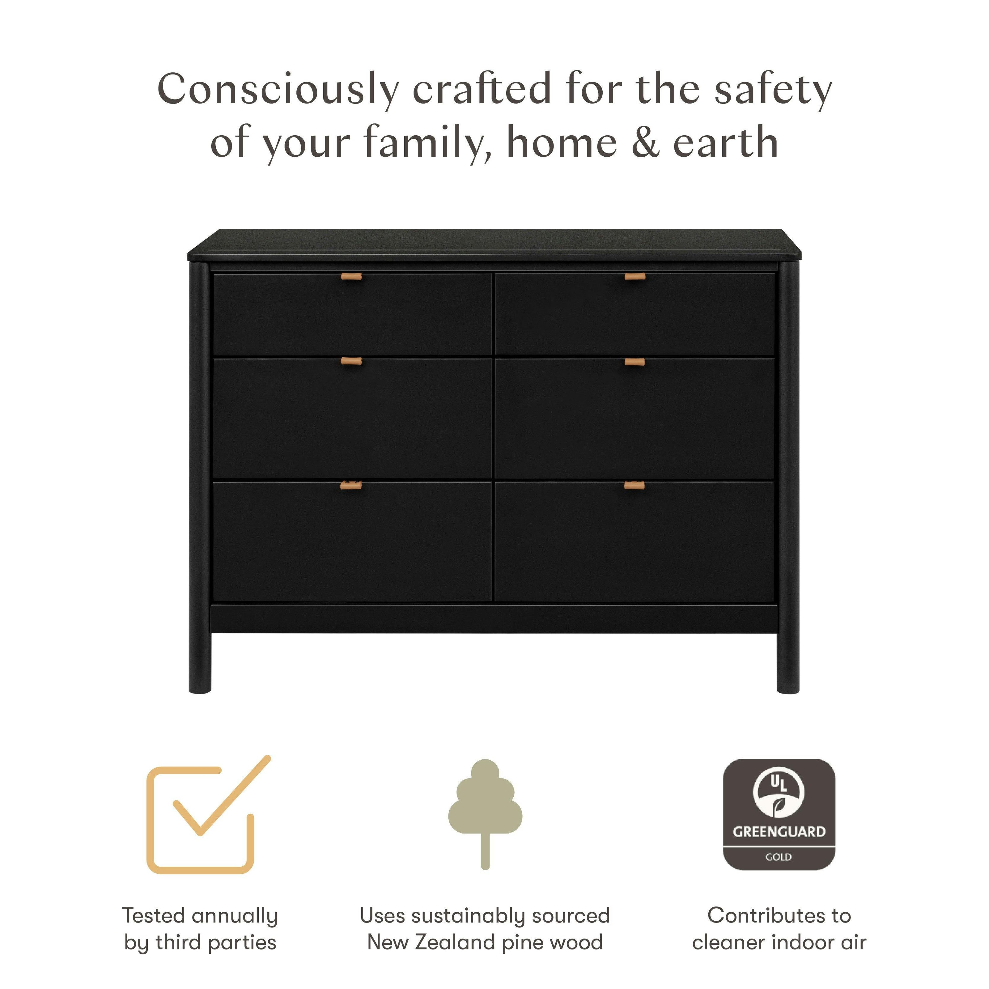 Babyletto Bondi 6-Drawer Assembled Dresser