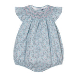 Hand-Smocked Baby Bubble - Wren
