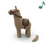 Horse Music Box 100% organic cotton