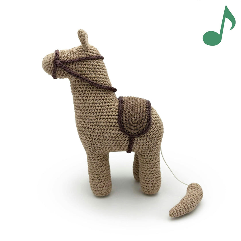 Horse Music Box 100% organic cotton