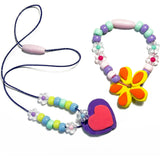 Creatibles Air Dry Clay Jewelry Kit - Blissful Blooms