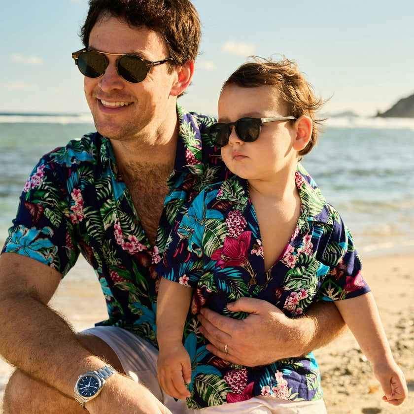 The Flower Hour - Boys Hawaiian Shirt
