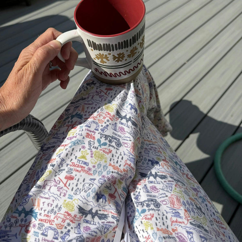 Jackson Hole Women’s Button Front Long Pajama Set