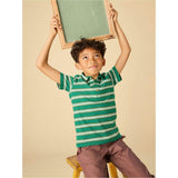 Striped Polo, Green