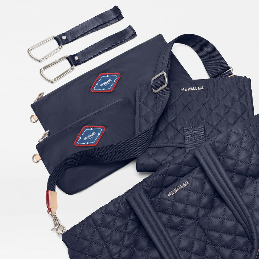 Navy Metro Diaper Tote